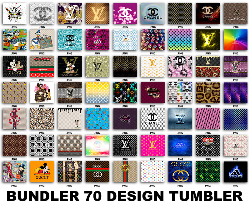 400+ Tumbler Wraps 20 oz, Fashion Luxury Logo Tumbler Wrap Png Bundle, Logo  Brand Tumbler , 20oz Skinny , Tumbler Wrap Bundle Designs 14